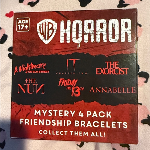 Jewelry - ONE Horror Mystery Friendship Bracelets 4 Pack